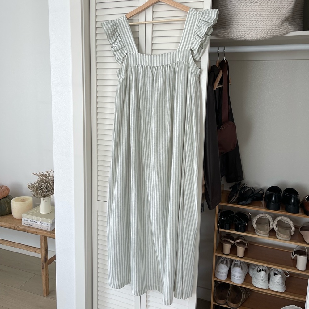 Target A New Day striped linen dress